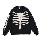 Patch Skeleton Sweatshirts