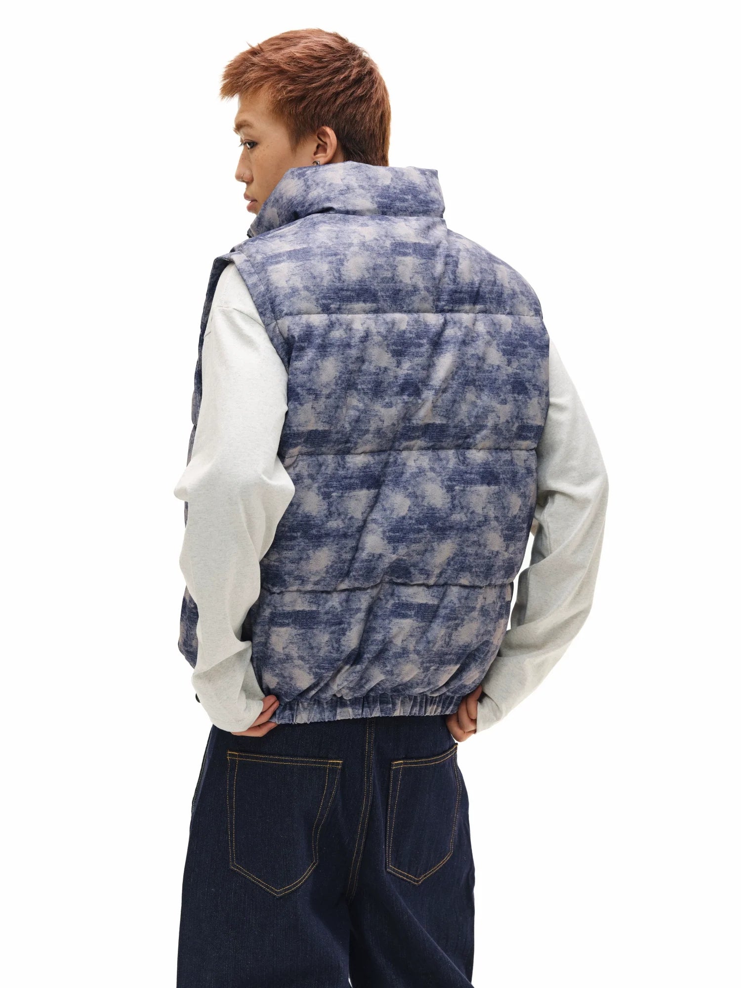NOVACAM Digital Print Puffer Vest