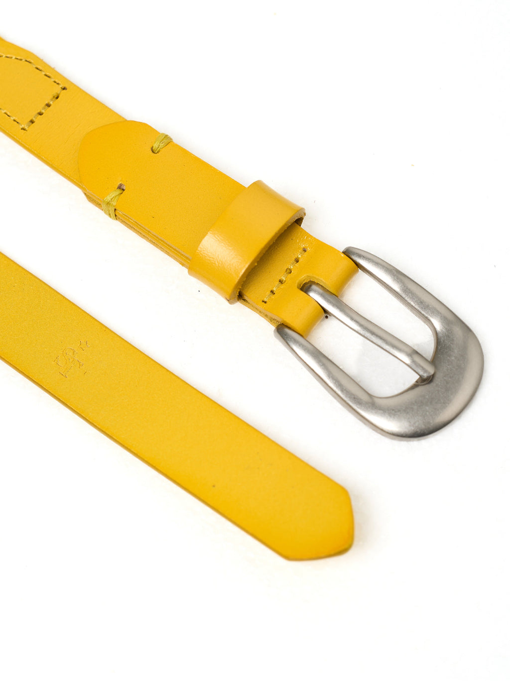 STEEPC Leather Braided Metal Buckle Belt