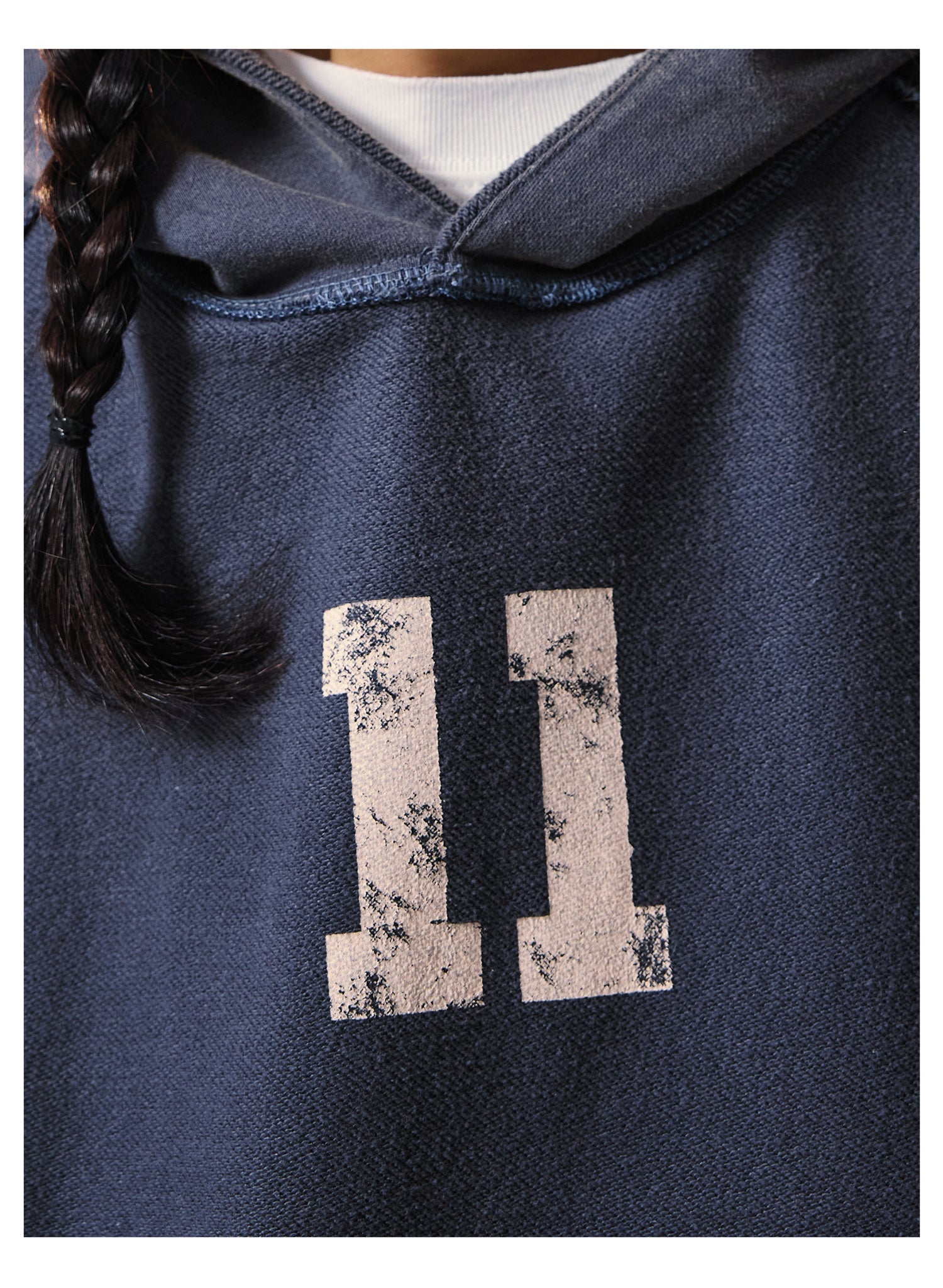 Remedy Washed Reversible Raglan Hoodie