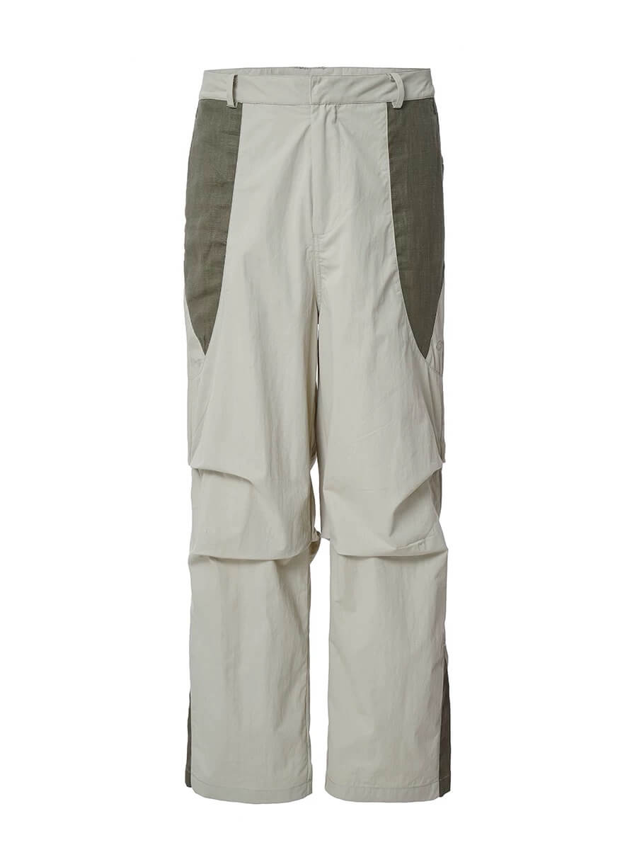 F2CE Patchwork Color Block Utility Work Pants