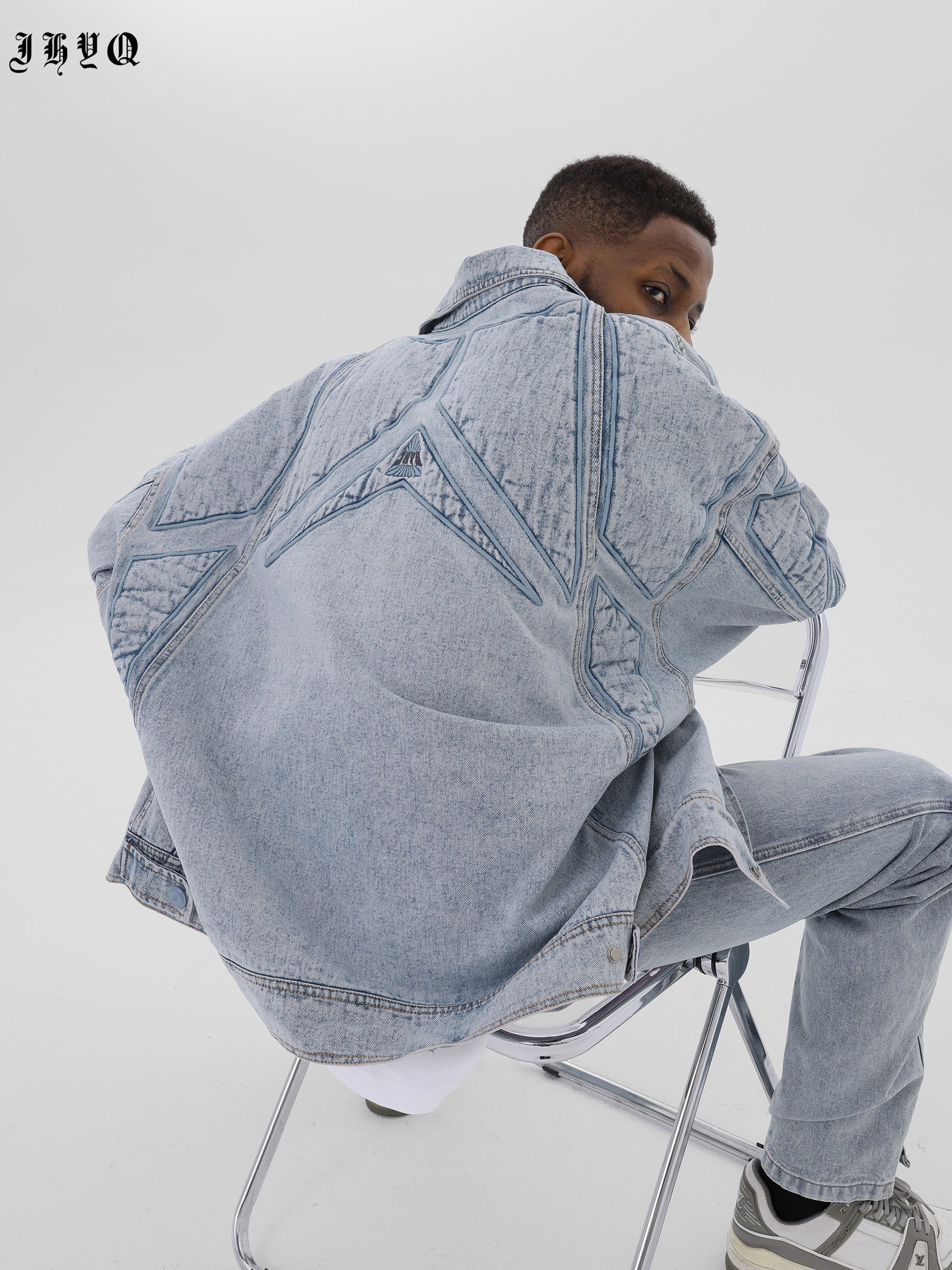JHYQ Embroidered Denim Jacket