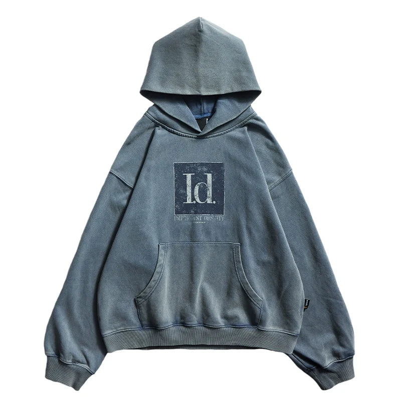 Remedy ID Print Washed Hoodie