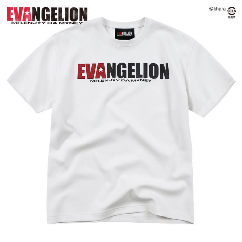 MEDM x EVA NEVER END Mixed Embroidery Print Logo Tee