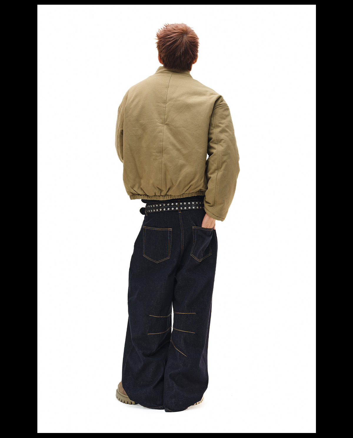 NOVACAM Canvas Puffer Short Work Jacket