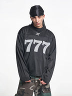 F3F Select 777 Numbered Mesh Long Sleeve Hockey Jersey