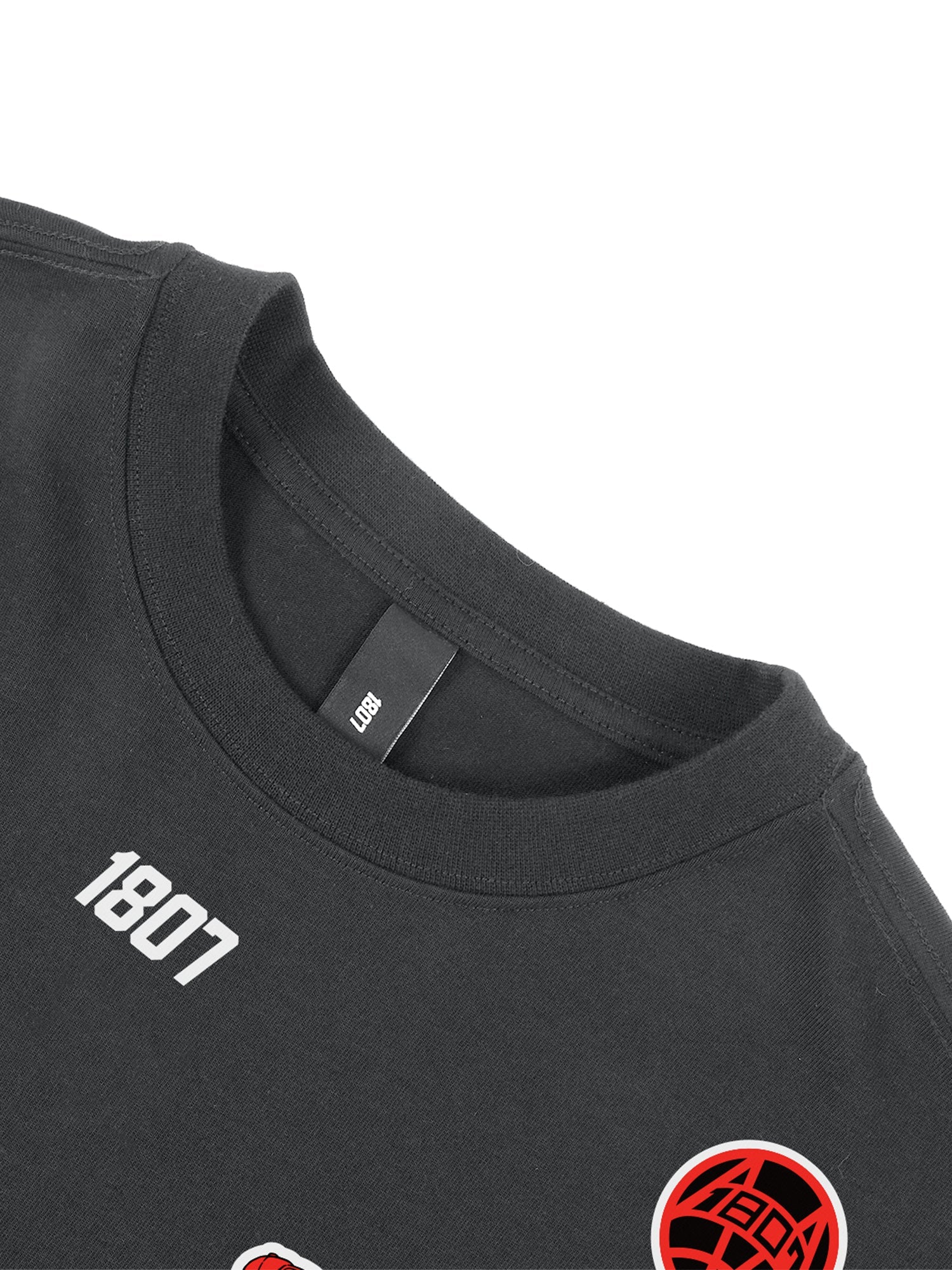 1807 Logo Patch Stickers Tee