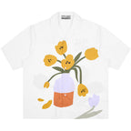 Harsh and Cruel Flower Pot Printed Shirt