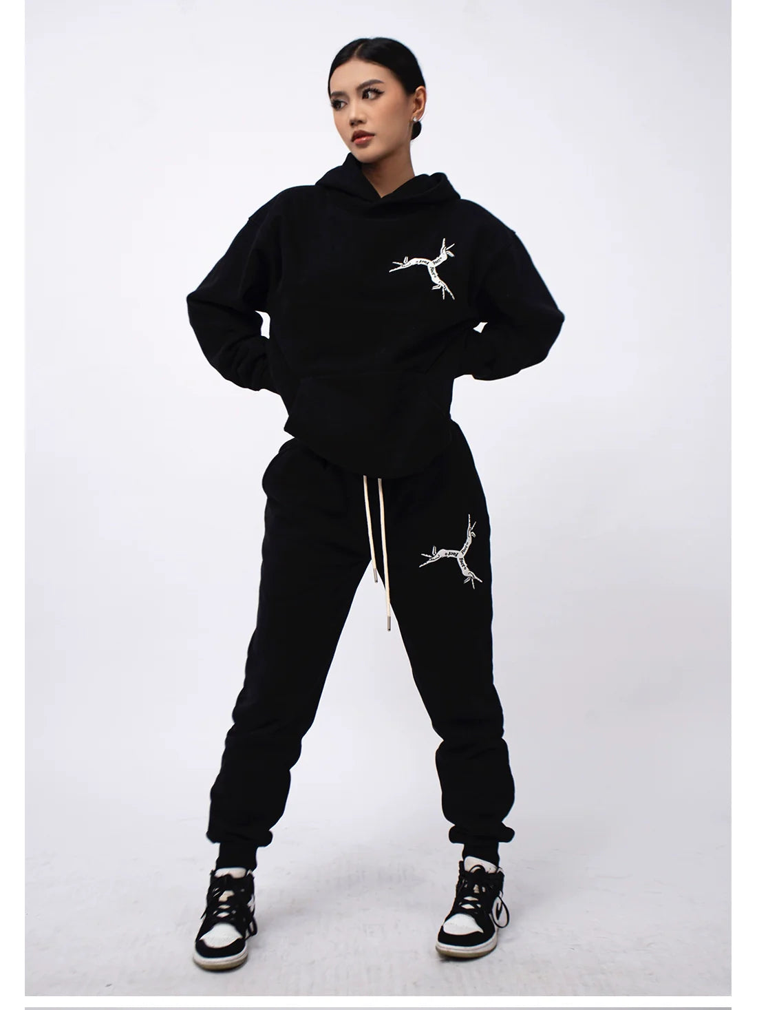 TGFCLUB Embroidered Logo Hoodie