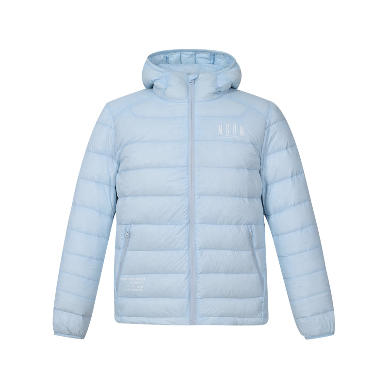 MEDM Waterproof Lightweight Hooded Down Jacket