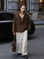 STEEPC Pure Wool Mid Length Coat