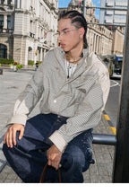 STEEPC Plaid Short Jacket