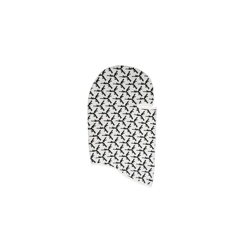 TGFCLUB All Over Logo Knit Face Mask