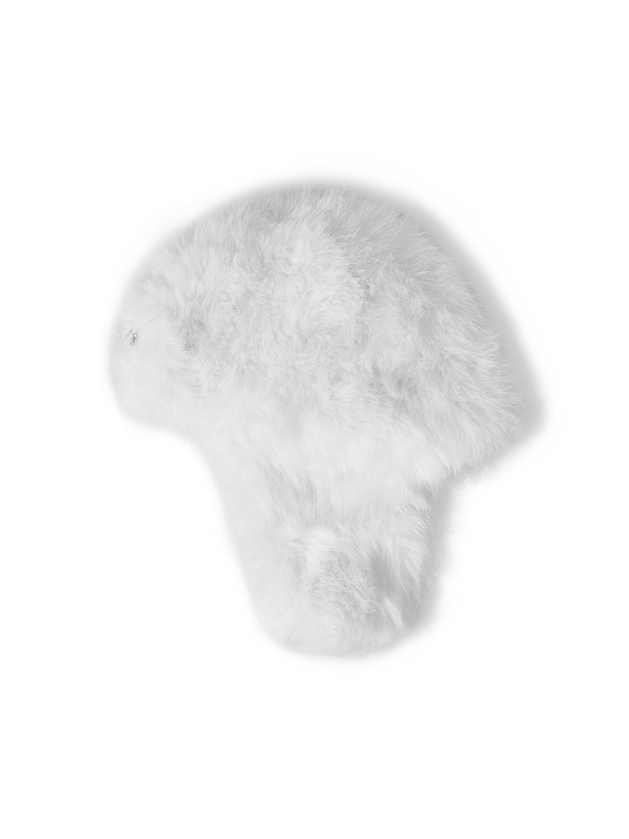 KARMANISTIC Metal Logo Fur Earflap Beanie
