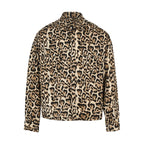 STEEPC Leopard Print Long Sleeve Shirt