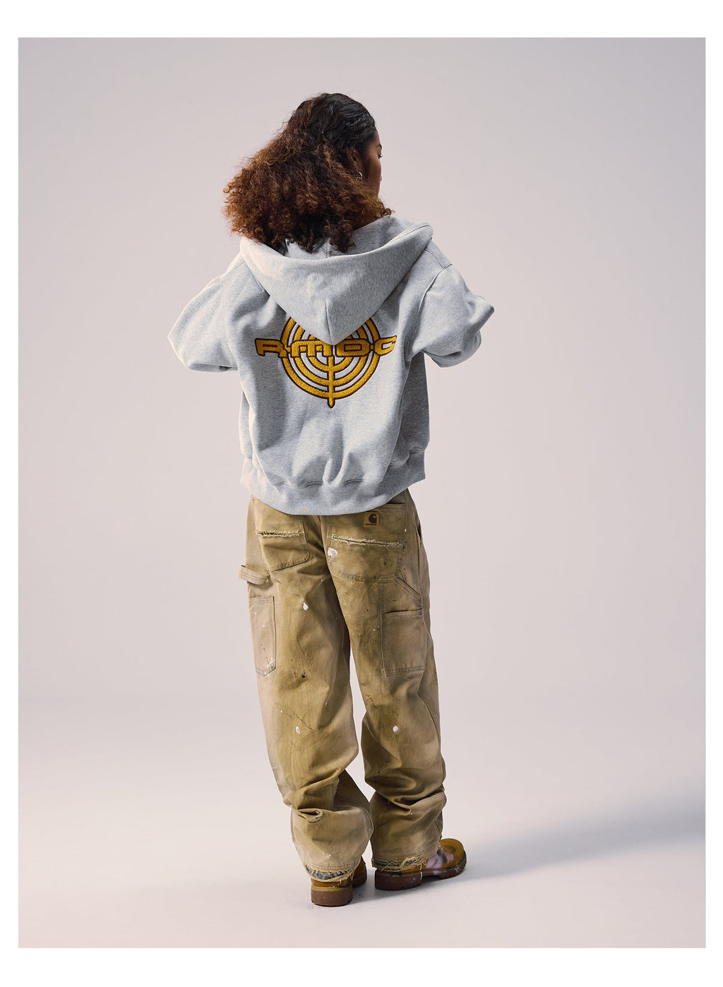Remedy Terry Embroidery Zip Up Hoodie
