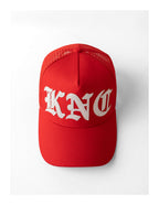 KARMANISTIC Embroidered Letters Trucker Hat