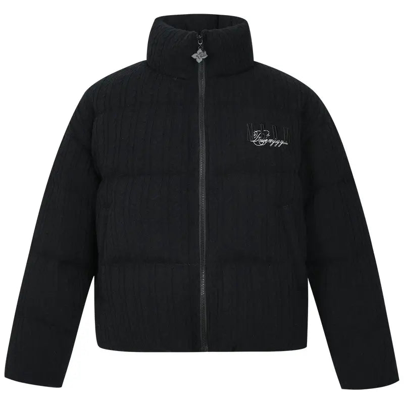 MEDM Cable Knit Down Jacket