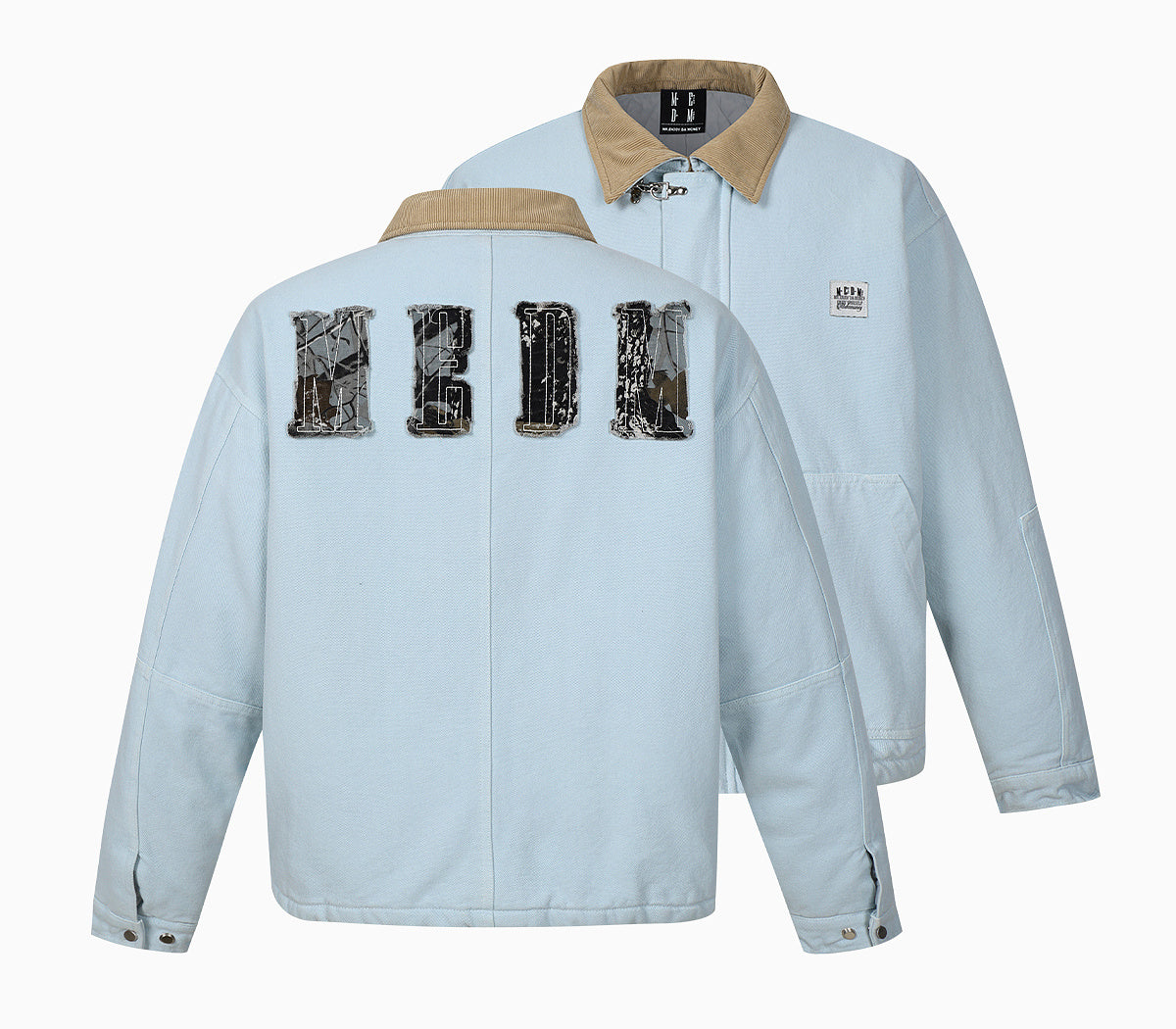 MEDM Camouflage Logo Patch Detroit Jacket