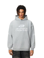 Achock Basic Logo Printed Hoodie
