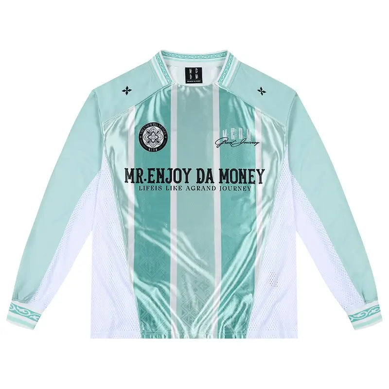 MEDM Ethnic Pattern Long Sleeve Jersey