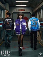 MEDM x EVA Unit-00, Unit-01, Mark.06 Leather Varsity Jacket