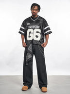 F3F Select Snake Leather Letter Patch Jersey