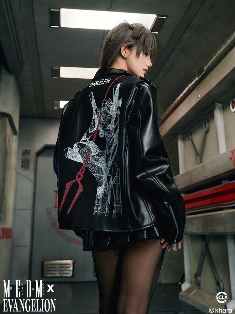 MEDM x EVA Unit-13 Leather Jacket