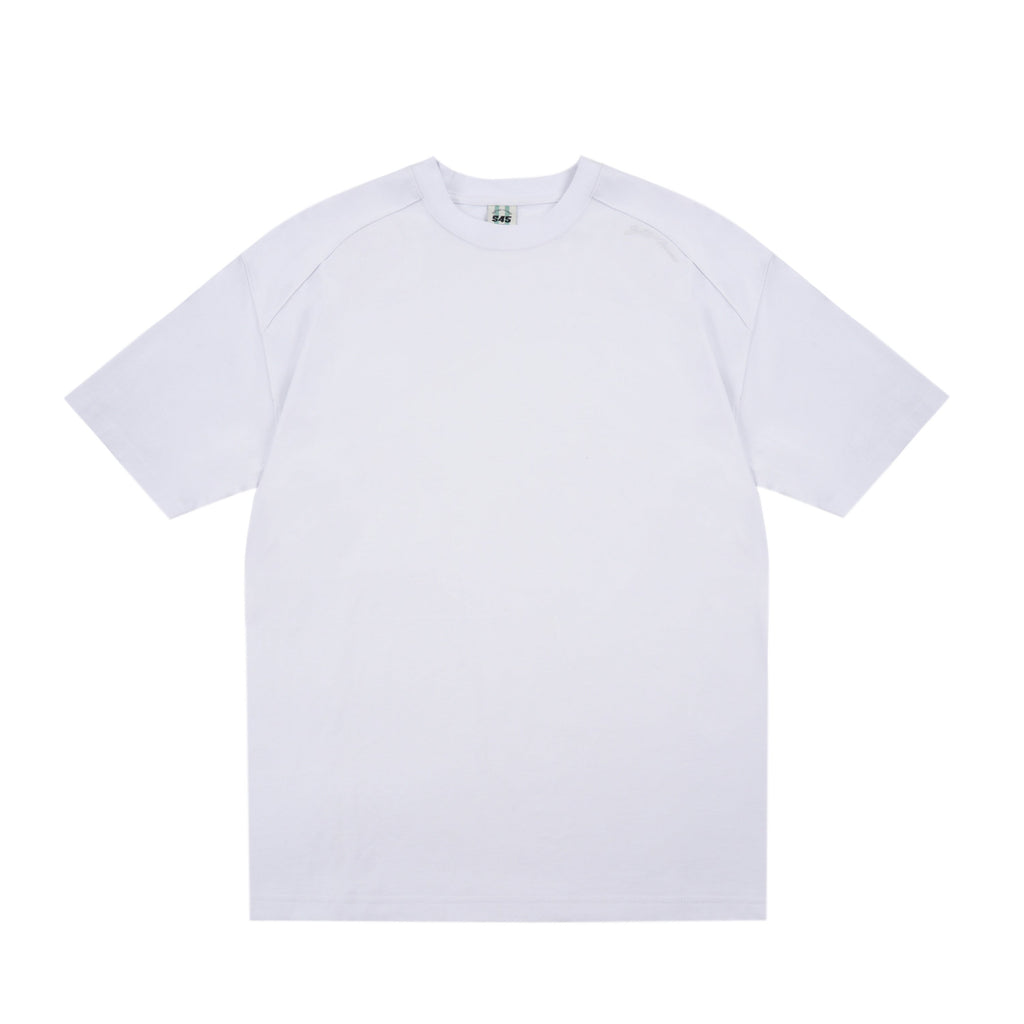 S45 Shoulder Small Embroidered Logo Tee