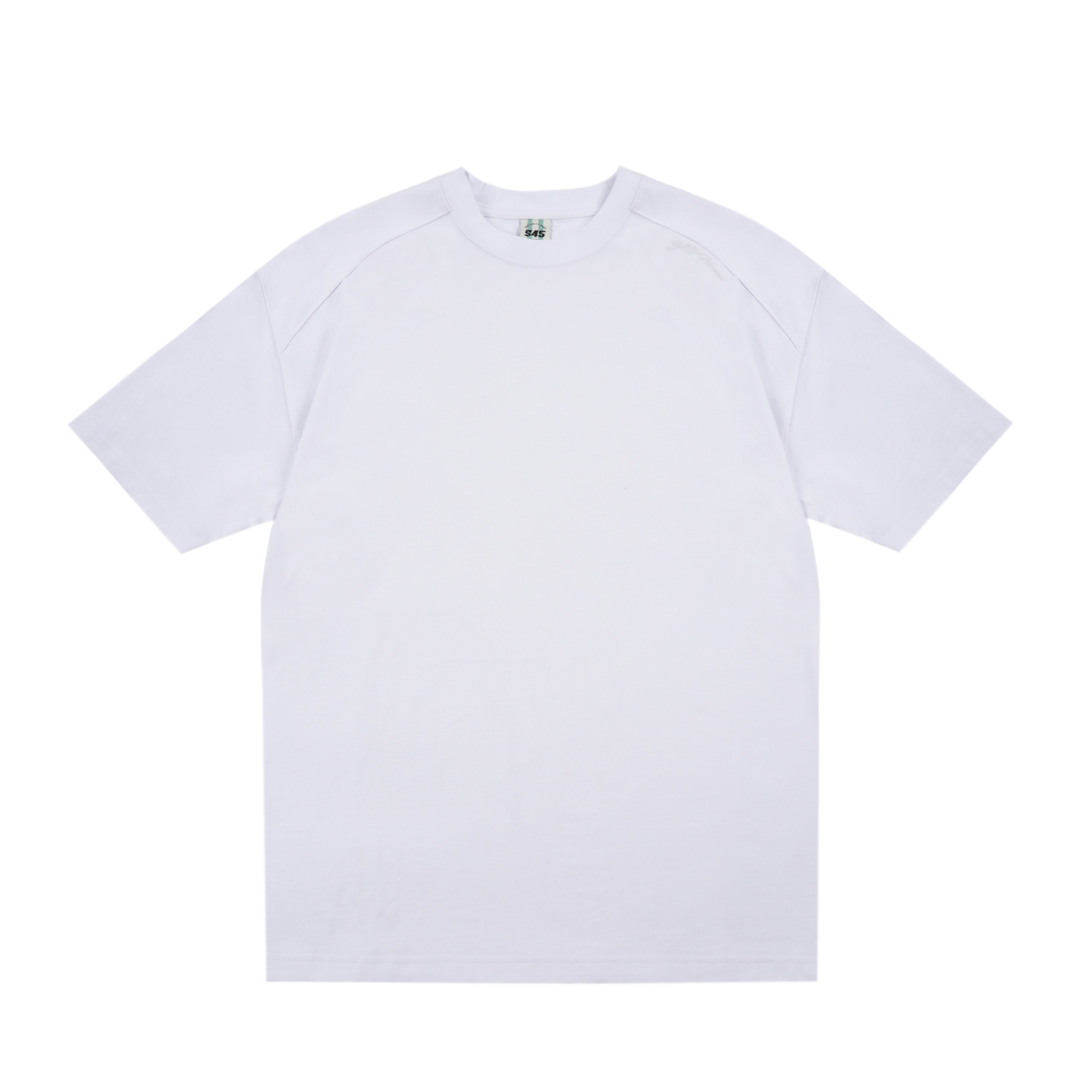 S45 Shoulder Small Embroidered Logo Tee