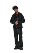 ANTIDOTE Faux Suede Double Rider Biker Jacket
