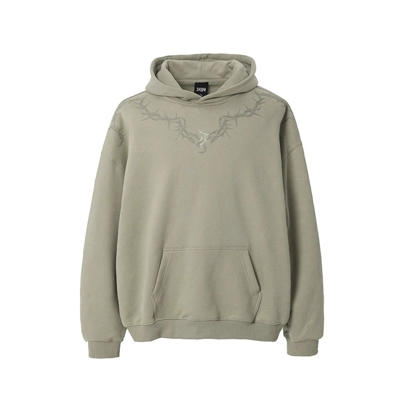 JHYQ Glue Crack Printing Hoodie