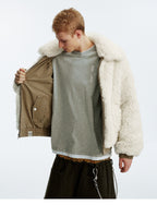 MEDM Reversible Sherpa Flight Jacket