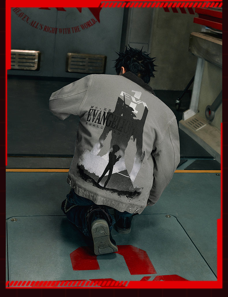 MEDM x EVA Unit-01, Unit-02 Washed Detroit Jacket