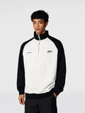Achock Color Blocking Half-Zip Sweatshirt