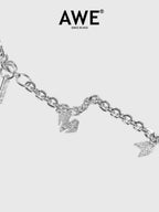 AWE Pearl & Charm Chain Necklace