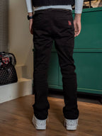 TGFCLUB Basic Slim Fit Flared Pants