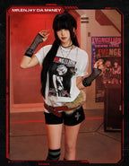 MEDM x EVA NEVER END Vintage Character Poster Print Tee