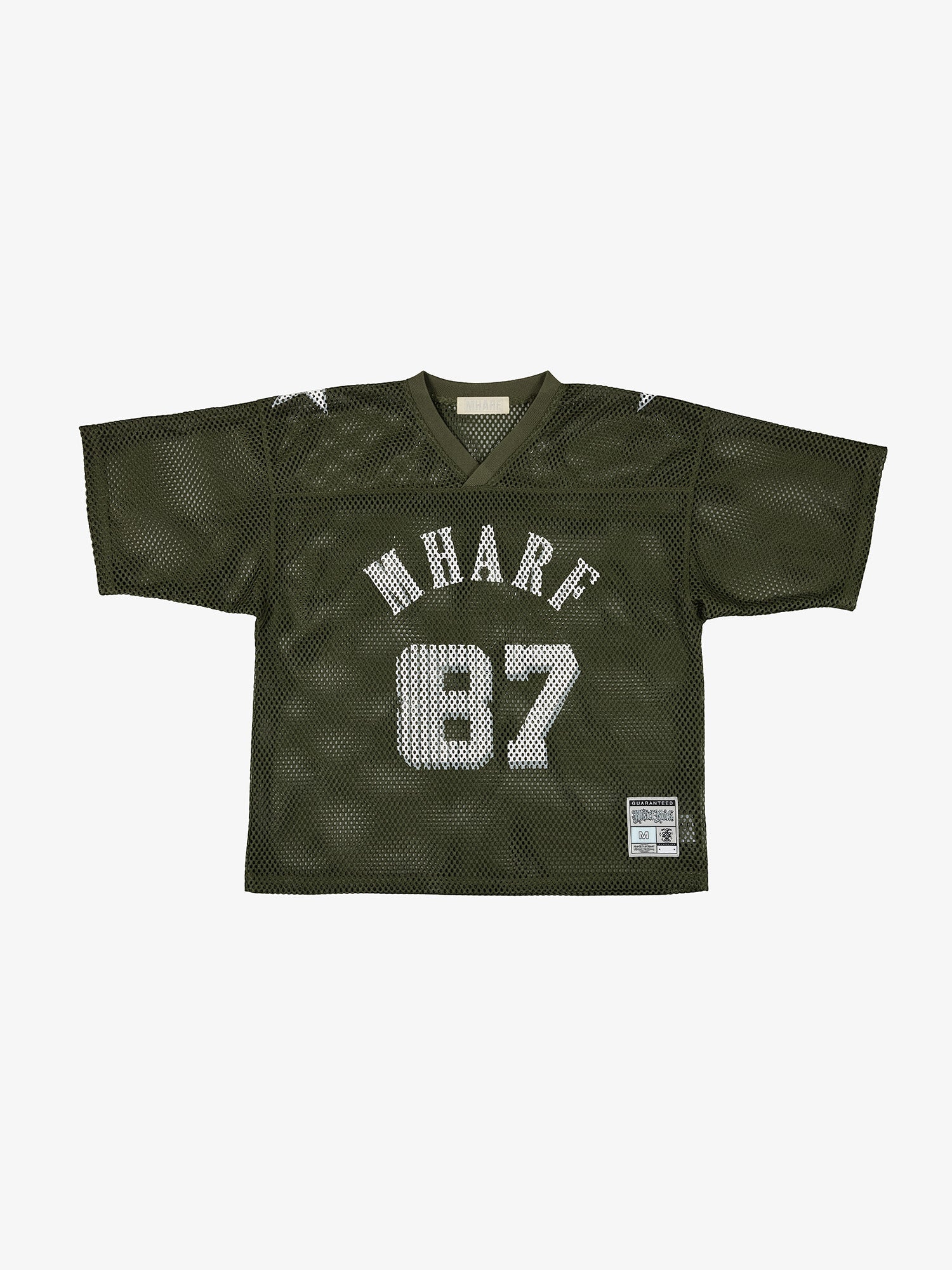 MHARF 87 Star Logo Vintage Mesh Uniform Hockey Jersey