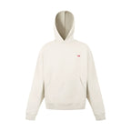 1807 One Point Box Logo Embroidery Hoodie
