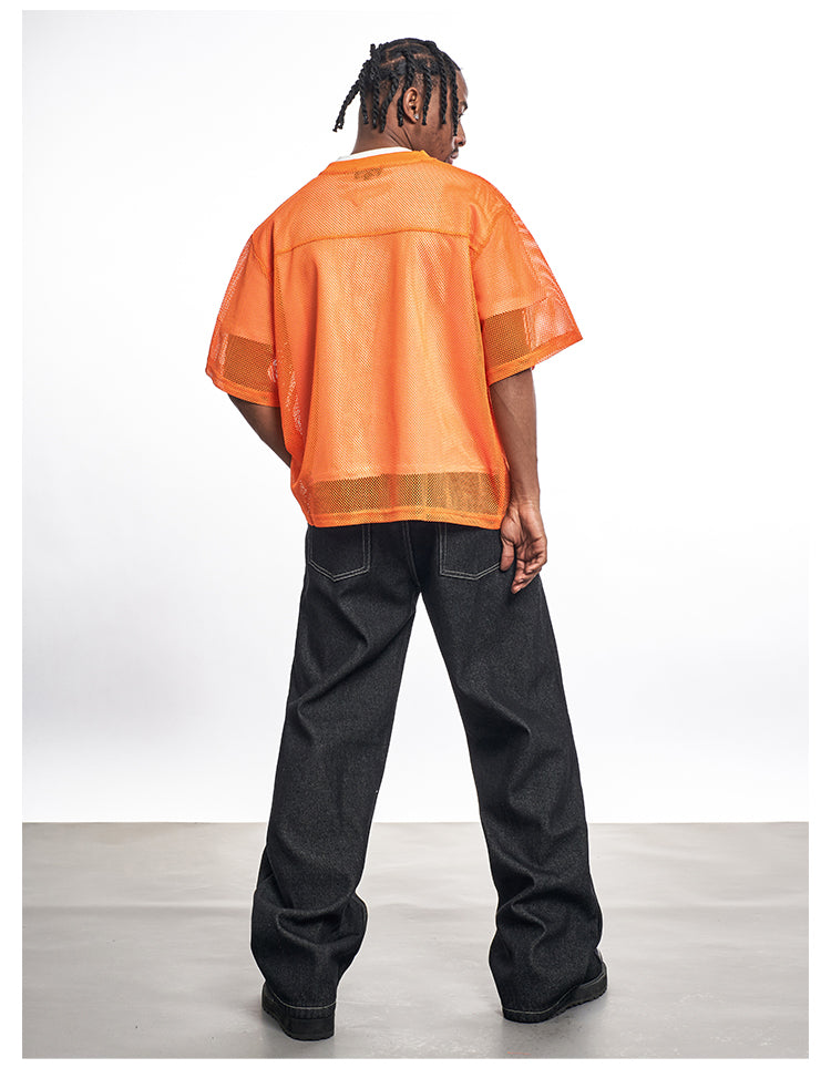 F3F Select 777 Numbering Printed Mesh Hockey Jersey Tee