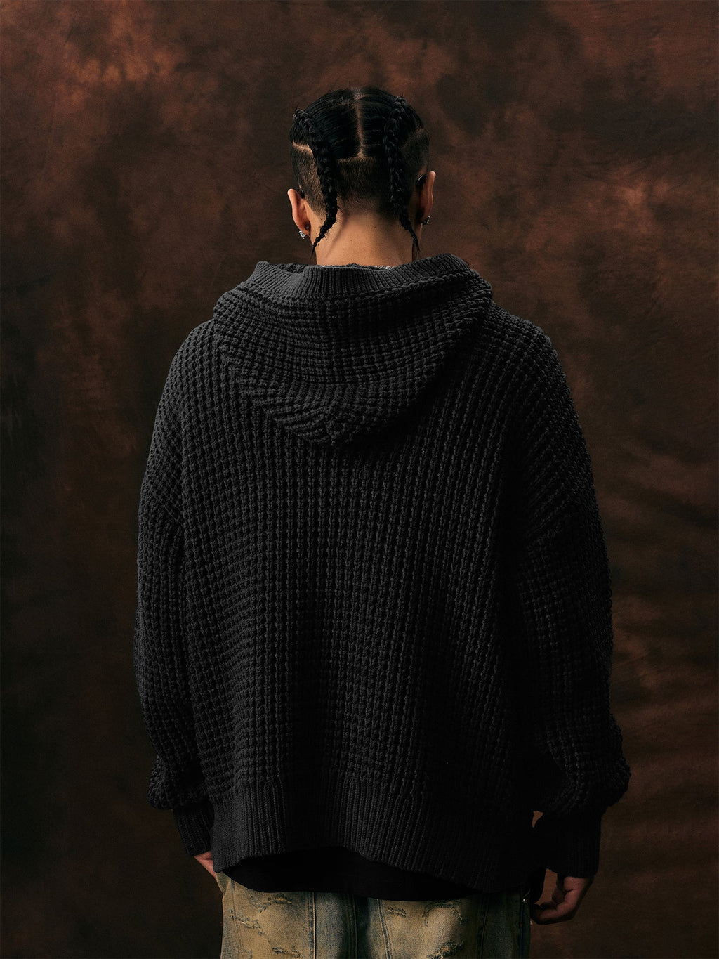 1807 Low Gauge Knit Hoodie