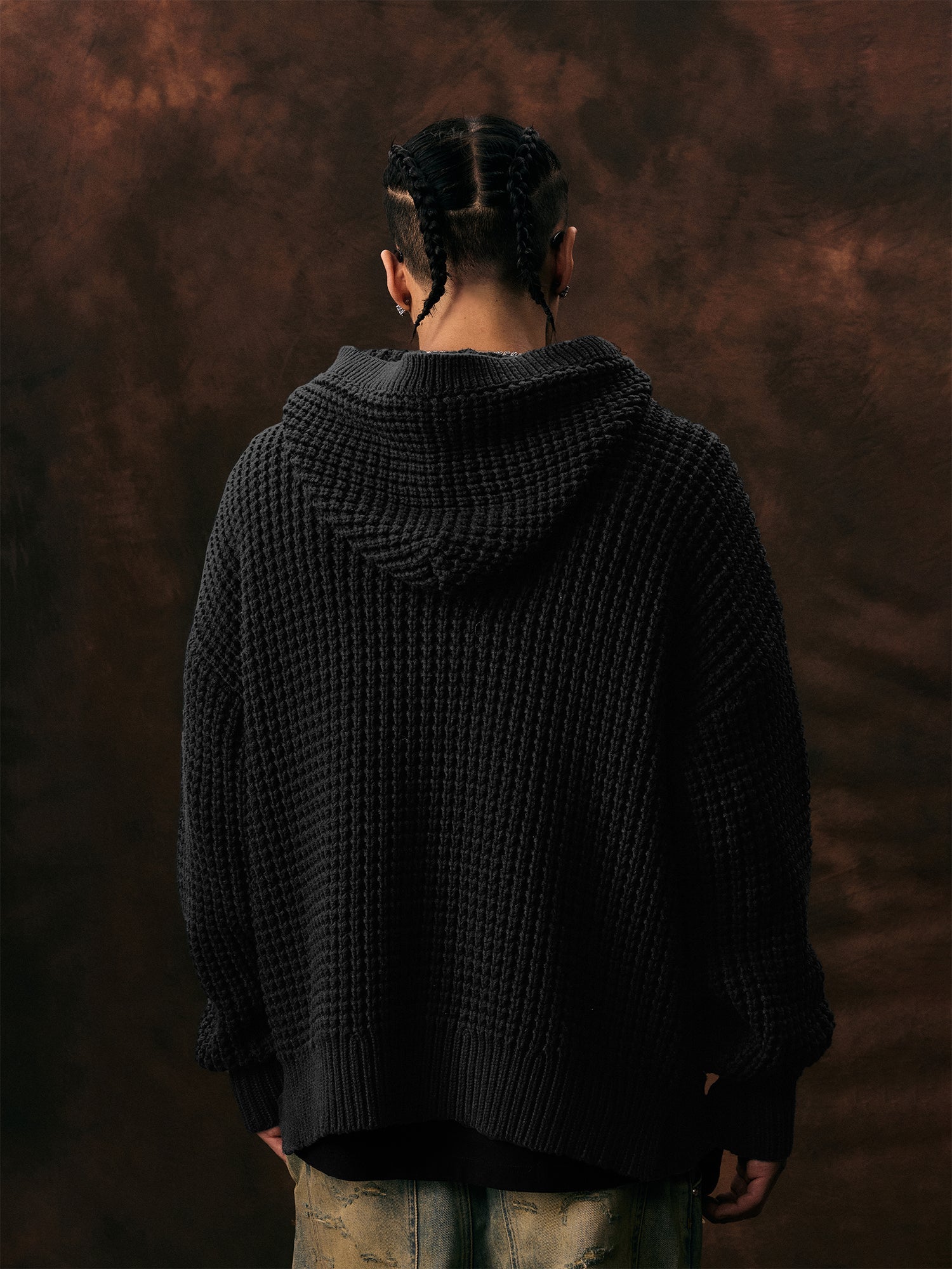 1807 Low Gauge Knit Hoodie