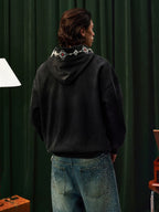 YADcrew Pearl Hood Washed Distressed Hoodie