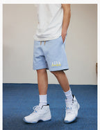 MEDM 3D Embroidered Sweat Shorts