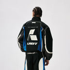 Labt Racing Colorblock Nylon Track Jacket