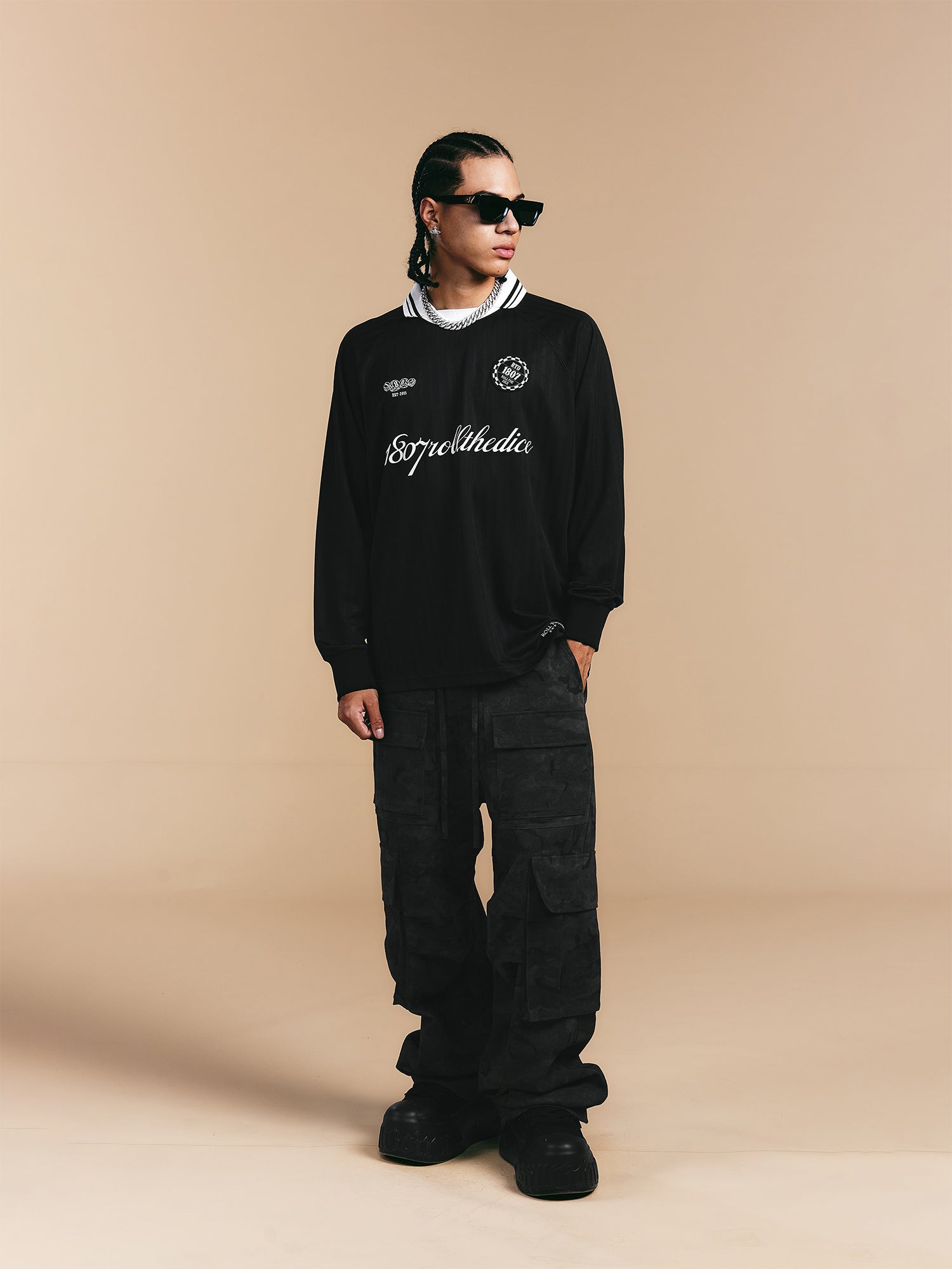 1807 ROLL THE DICE Printed Soccer Jersey