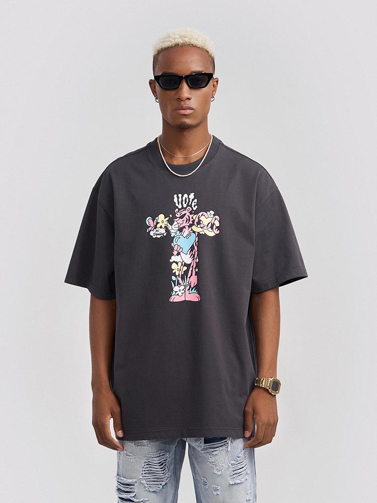 VOTE Pink Panther & Cross Tee
