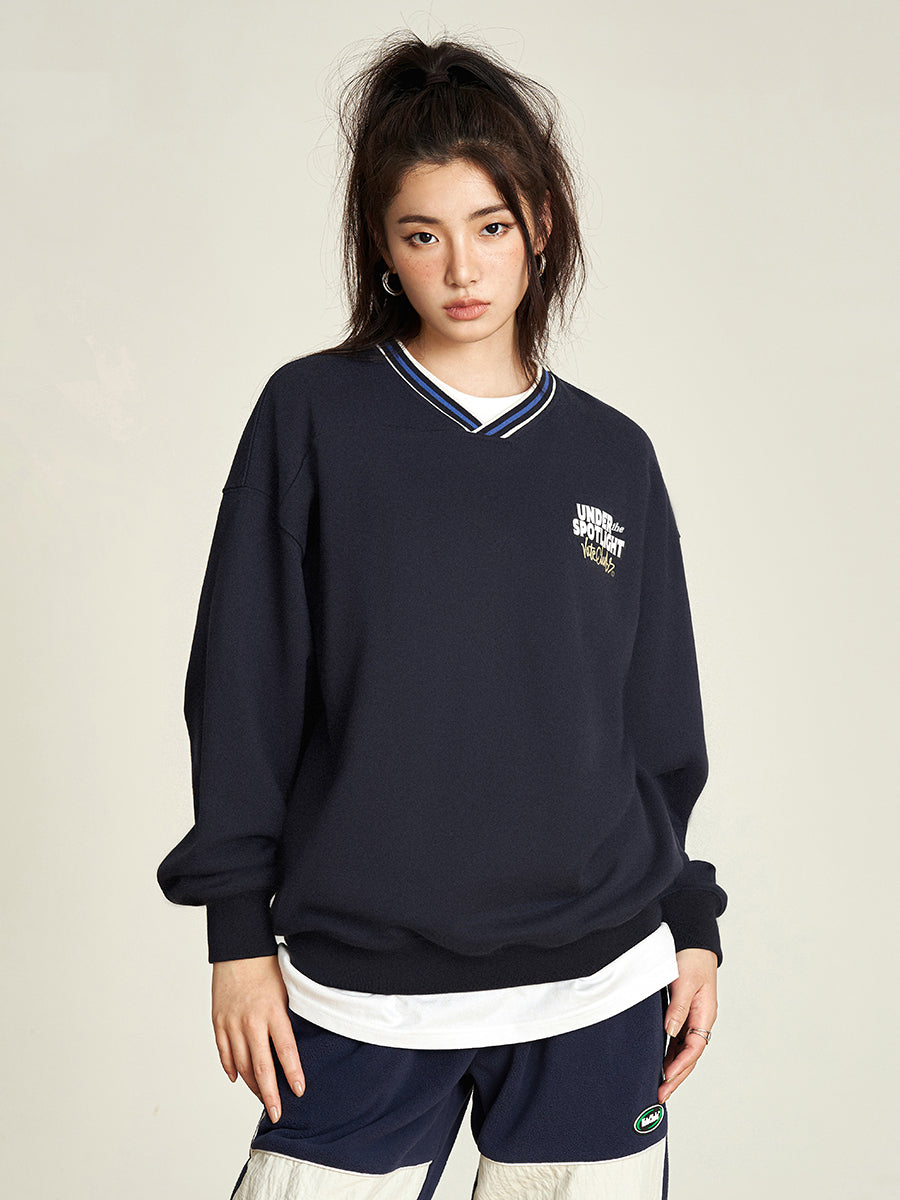 VOTE Under the Spotlight V-Neck Sweatshirt