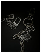 Remedy Key Lock Metal Wallet Chain